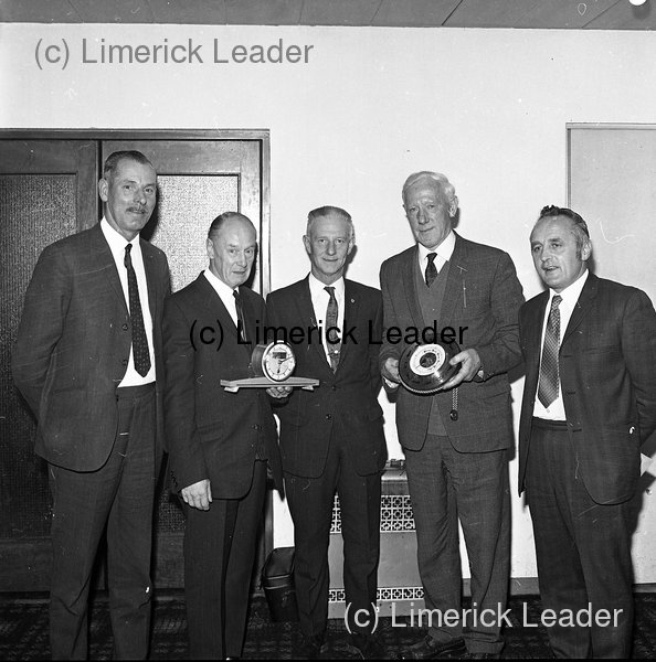 Ranks Presentation at Shannon Arms 1970 From Limerick With Love